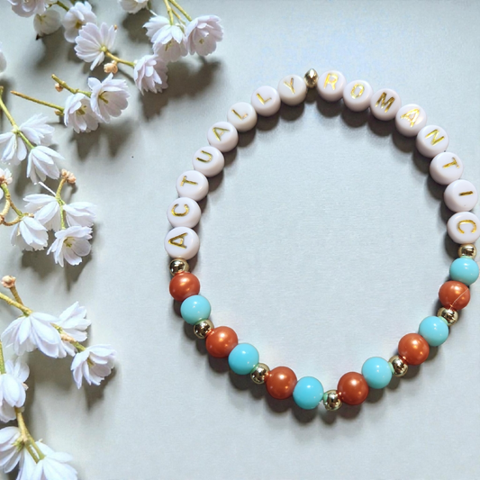 TS12 Actually Romantic Multi-Colored Beaded Bracelet
